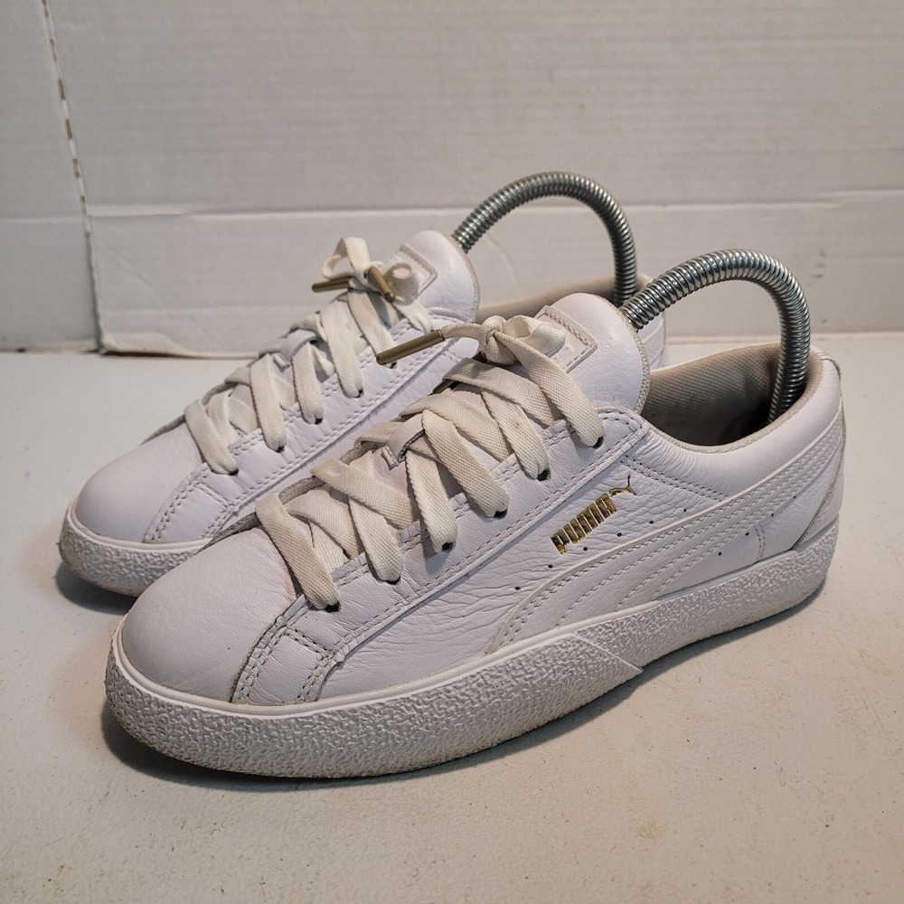Puma Love Leather Women's Sneakers white 373649-01 Size‎ 7.5